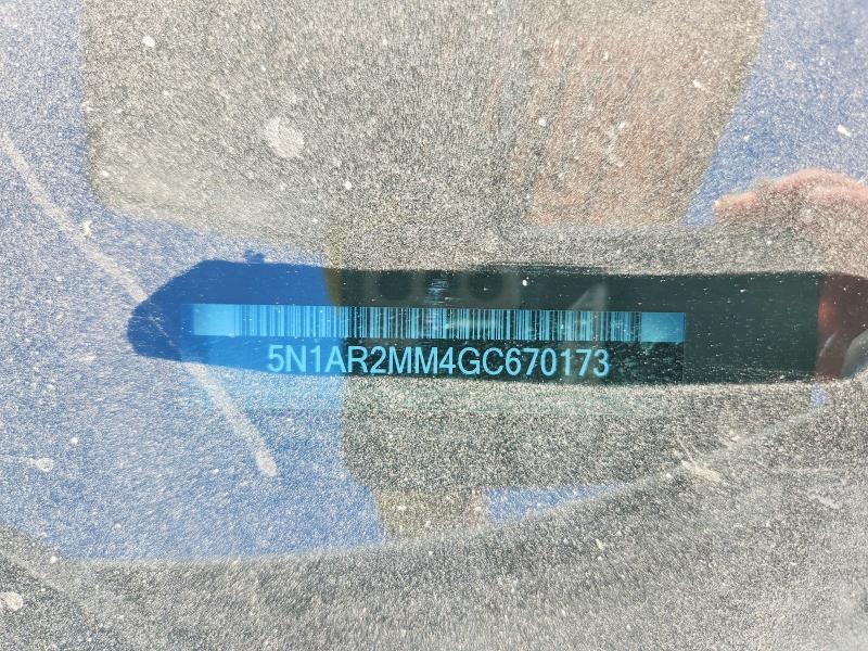 Продажа на аукционе авто 2016 Nissan Pathfinder, vin: 5N1AR2MM4GC670173, номер лота: 55954226