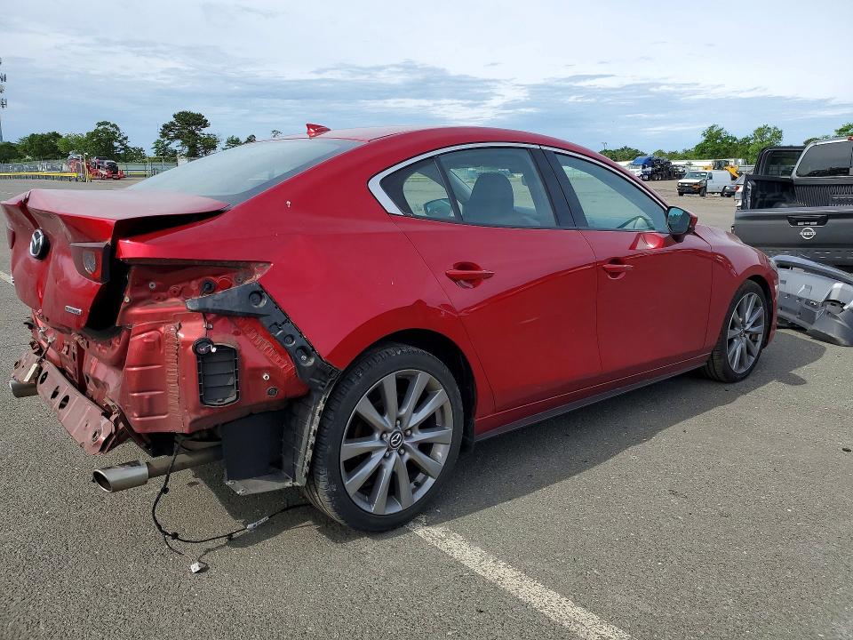 2019 Mazda 3 მანქანა იყიდება აუქციონზე, vin: 3MZBPAEM2KM100734, აუქციონის ნომერი: 57653006