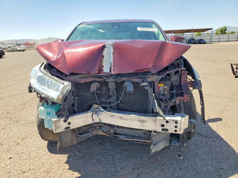 55445966 :رقم المزاد ، 5TDBZRFH7HS467148 vin ، 2017 Toyota Highlander مزاد بيع