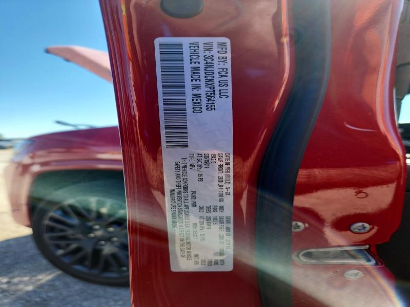 2023 Jeep Compass მანქანა იყიდება აუქციონზე, vin: 3C4NJDCNXPT564155, აუქციონის ნომერი: 55412616