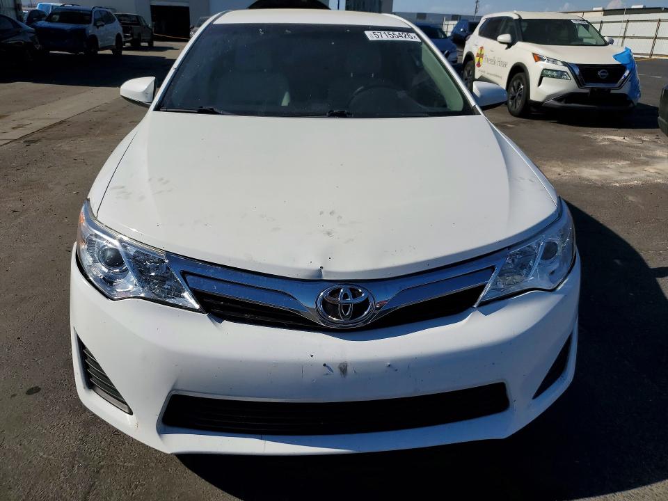 2012 Toyota Camry მანქანა იყიდება აუქციონზე, vin: 4T1BF1FK9CU576037, აუქციონის ნომერი: 57155426