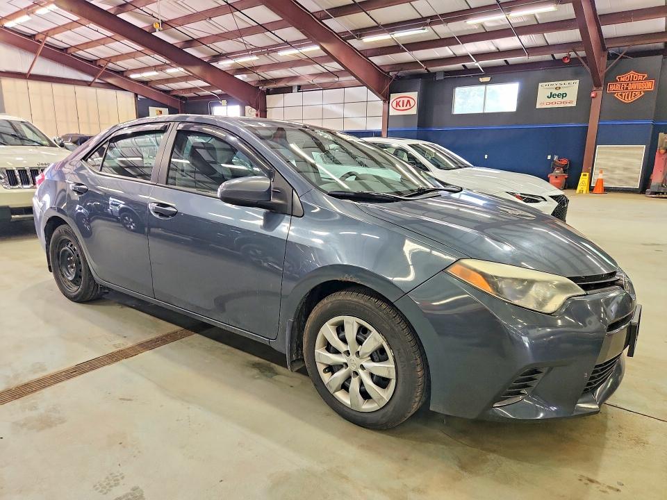 59115596 :رقم المزاد ، 2T1BURHEXFC254489 vin ، 2015 Toyota Corolla مزاد بيع