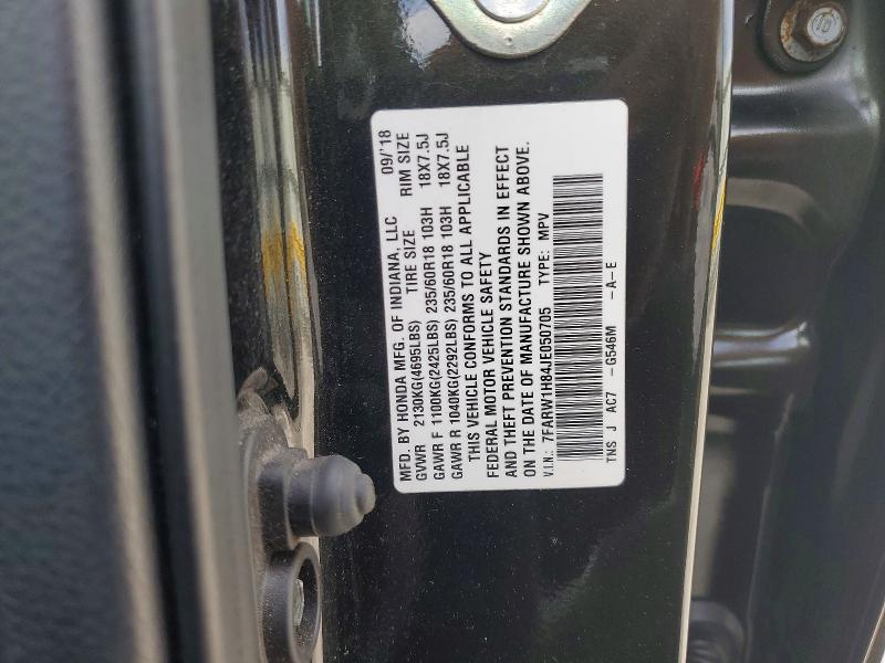 Aukcja sprzedaży 2018 Honda Cr-v, vin: 7FARW1H84JE050705, numer aukcji: 56224126