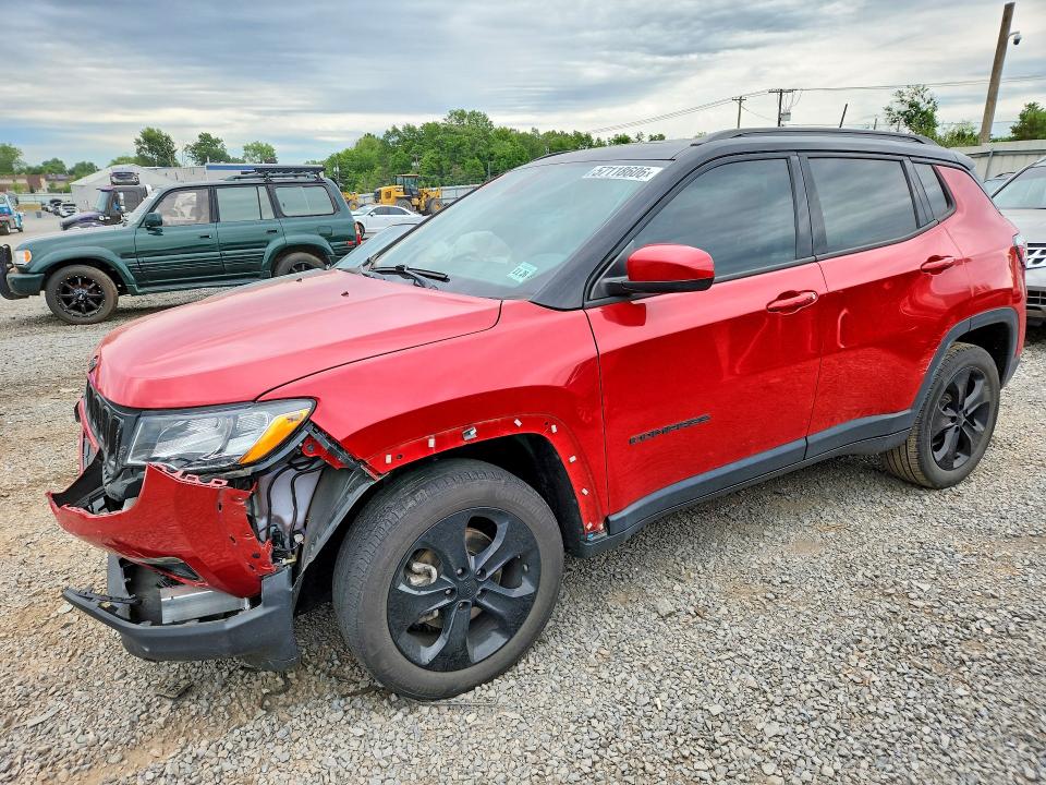 2021 Jeep Compass მანქანა იყიდება აუქციონზე, vin: 3C4NJDBB3MT518864, აუქციონის ნომერი: 57118606