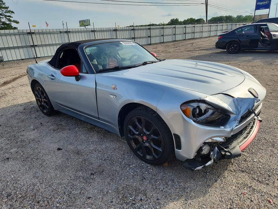 2020 Fiat 124 Spider მანქანა იყიდება აუქციონზე, vin: JC1NFAEK8L0144059, აუქციონის ნომერი: 55394666
