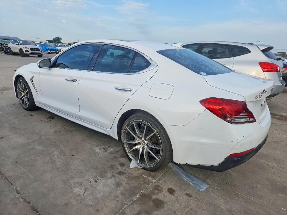 58934026 :رقم المزاد ، KMTG44LAXKU022468 vin ، 2019 Genesis G70 مزاد بيع