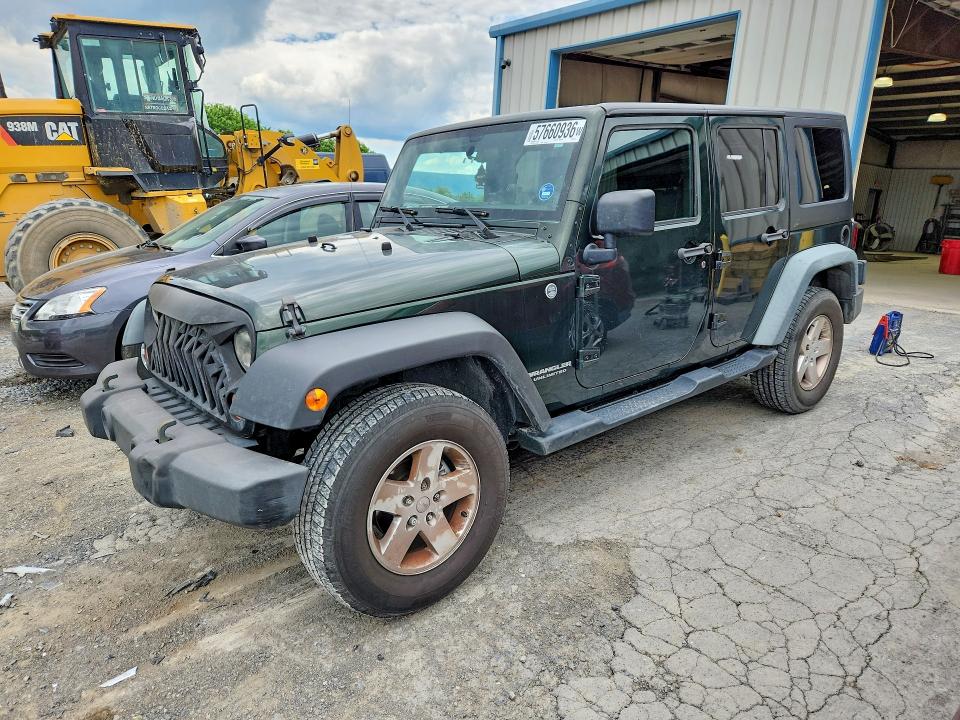 2011 Jeep Wrangler Unlimited მანქანა იყიდება აუქციონზე, vin: 1J4BA3H15BL510781, აუქციონის ნომერი: 57660936