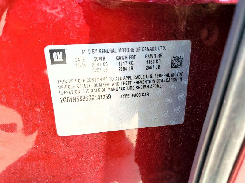 Продажа на аукционе авто 2016 Cadillac Xts, vin: 2G61N5S36G9141359, номер лота: 57076906