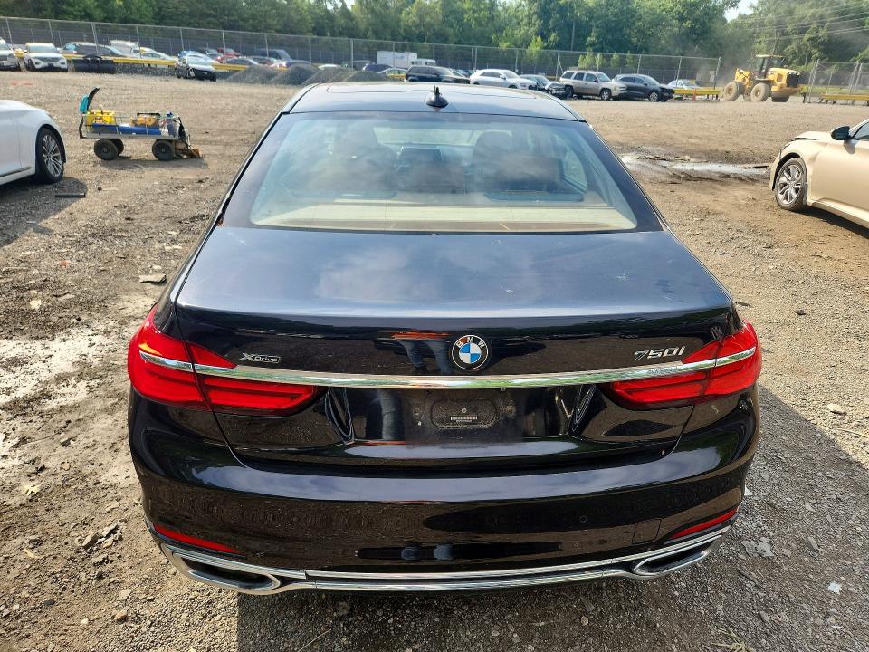 58247056 :رقم المزاد ، WBA7F2C54HG422224 vin ، 2017 Bmw 750 مزاد بيع