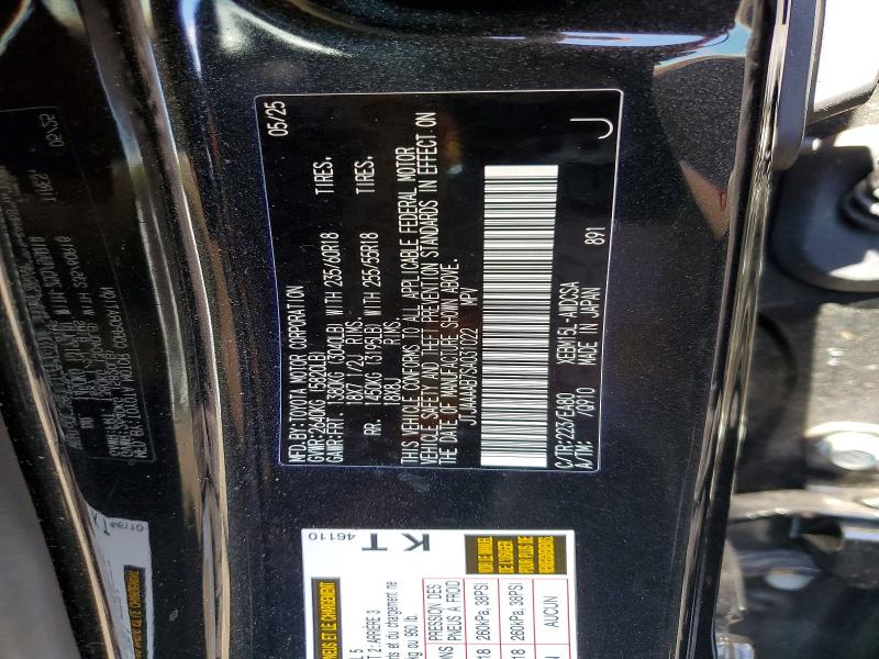 Aukcja sprzedaży 2025 Lexus Rz, vin: JTJAAAAB7SA031022, numer aukcji: 57884866