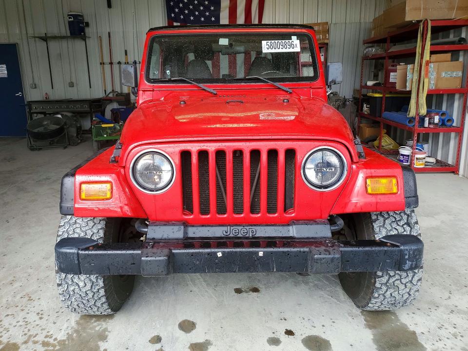 58009896 :رقم المزاد ، 1J4FA29P6YP735131 vin ، 2000 Jeep Wrangler / Tj مزاد بيع