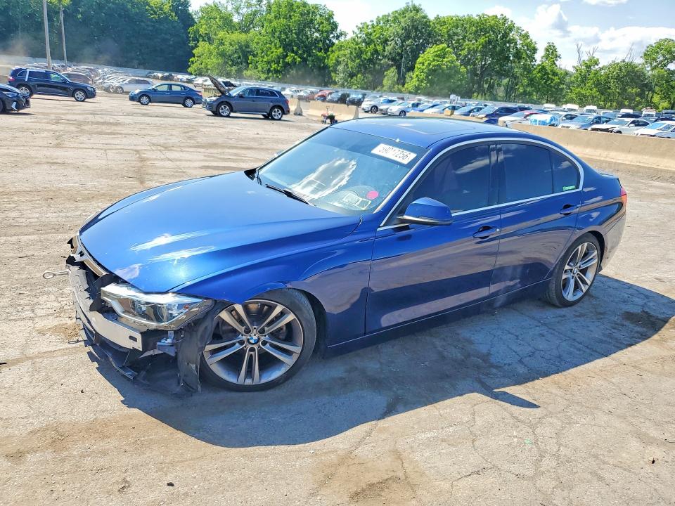 2018 Bmw 330 მანქანა იყიდება აუქციონზე, vin: WBA8D9C55JA607653, აუქციონის ნომერი: 59017256