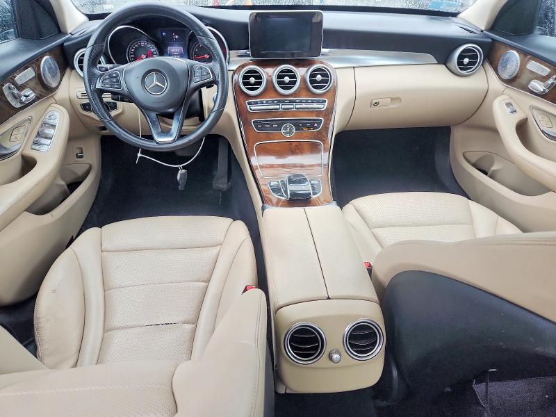 2015 Mercedes-benz C მანქანა იყიდება აუქციონზე, vin: 55SWF4KB4FU048902, აუქციონის ნომერი: 58101186