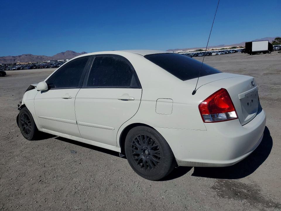 59191086 :رقم المزاد ، KNAFE122785584196 vin ، 2008 Kia Spectra مزاد بيع