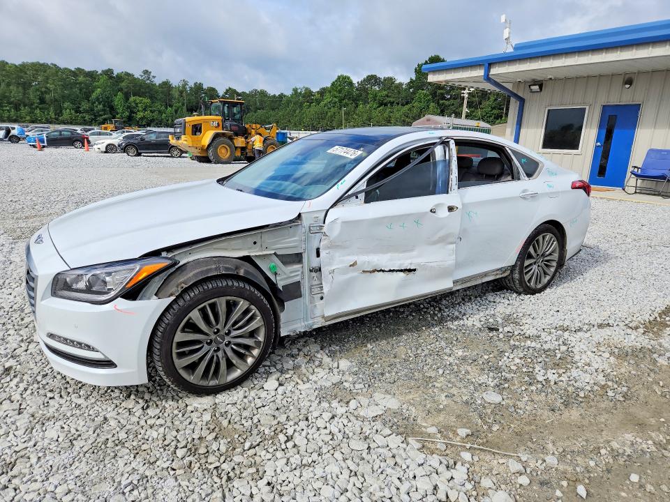 2017 Genesis G80 მანქანა იყიდება აუქციონზე, vin: KMHGN4JF5HU173393, აუქციონის ნომერი: 57174476