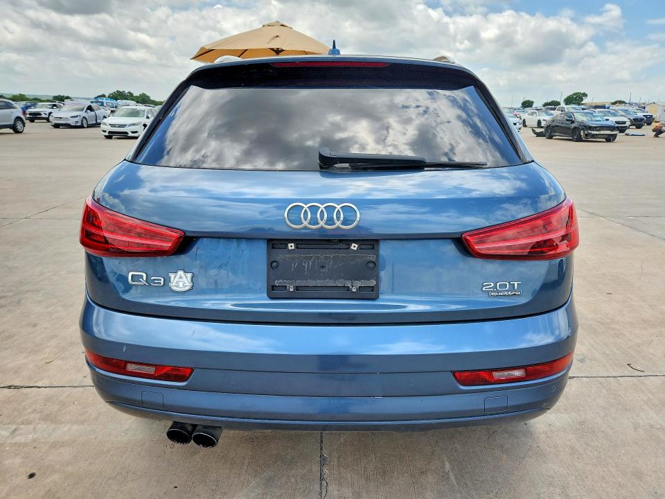 56730086 :رقم المزاد ، WA1JCCFSXHR006489 vin ، 2017 Audi Q3 مزاد بيع