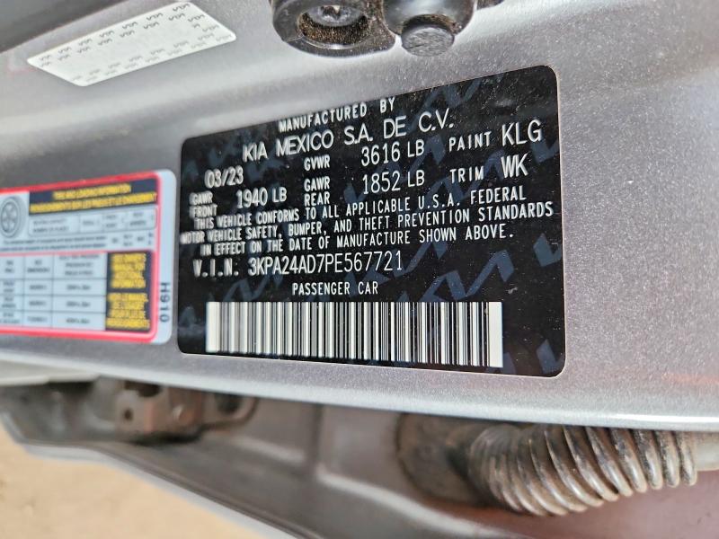 Aukcja sprzedaży 2023 Kia Rio, vin: 3KPA24AD7PE567721, numer aukcji: 57238836
