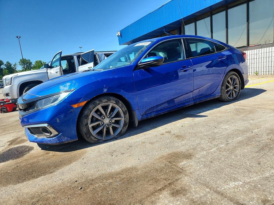 Auction sale of the 2021 Honda Civic, vin: 19XFC1F3XME006720, lot number: 56244906