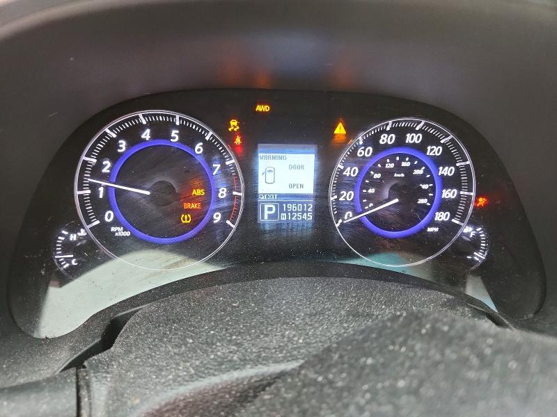59117386 :رقم المزاد ، JN8AS1MW6CM151607 vin ، 2012 Infiniti Fx35 مزاد بيع