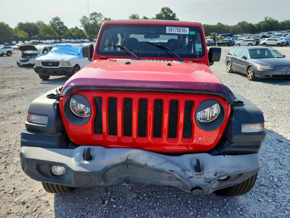 Aukcja sprzedaży 2018 Jeep Wrangler, vin: 1C4GJXAG7JW159368, numer aukcji: 58775016