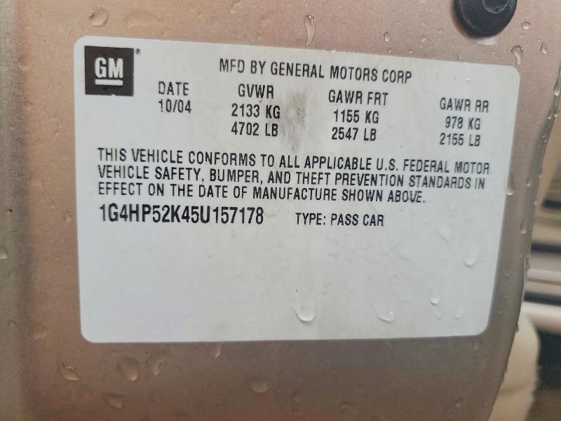 Продажа на аукционе авто 2005 Buick Lesabre, vin: 1G4HP52K45U157178, номер лота: 56474266