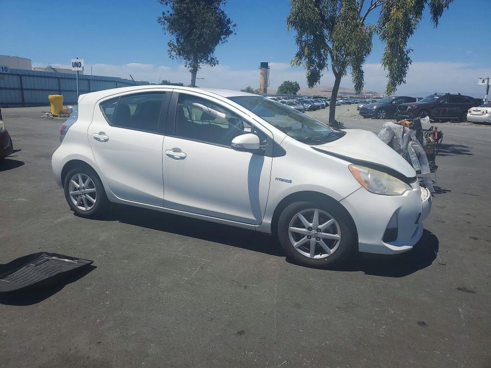 Продаж на аукціоні авто 2012 Toyota Prius C, vin: JTDKDTB33C1510296, номер лоту: 56514026