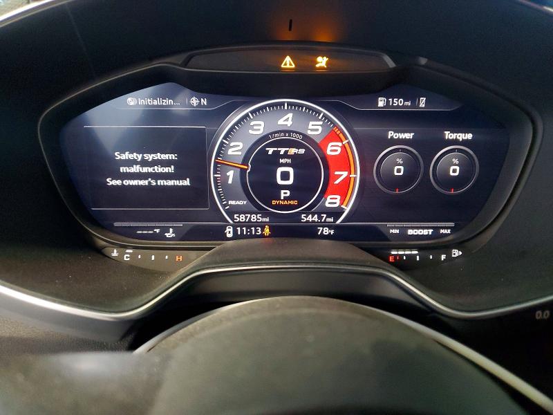 Aukcja sprzedaży 2018 Audi Tt Rs, vin: WUACSAFV4J1900074, numer aukcji: 56566536