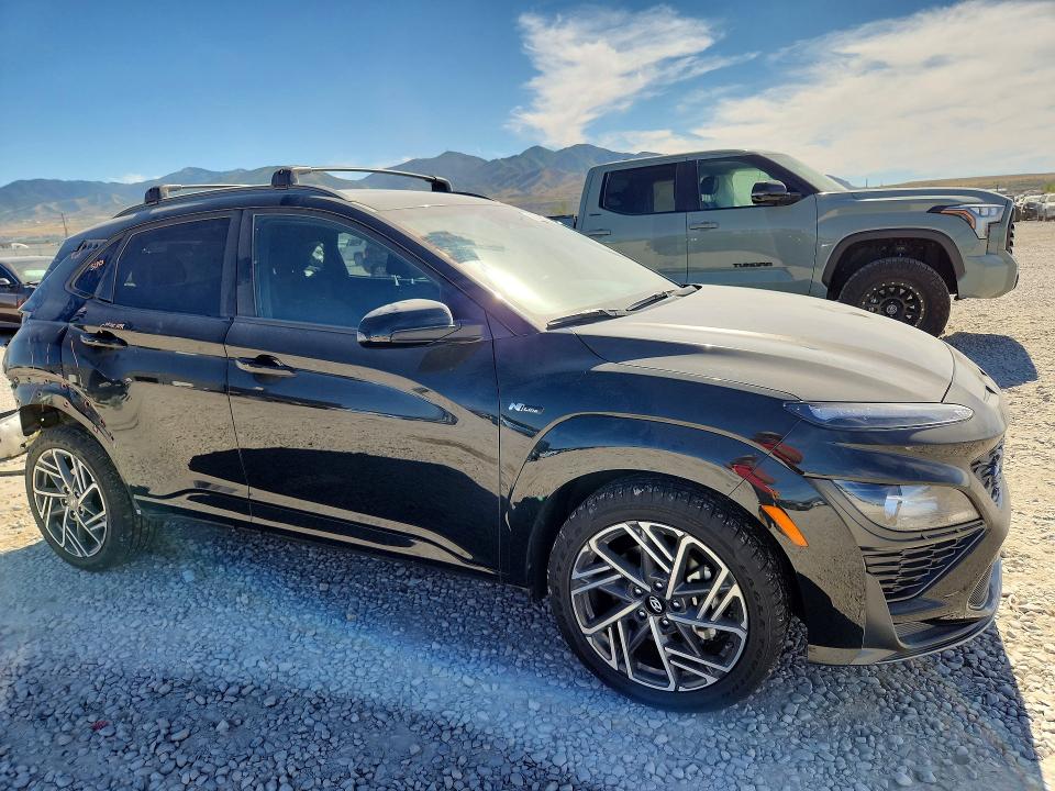 2023 Hyundai Kona მანქანა იყიდება აუქციონზე, vin: KM8K3CA37PU969853, აუქციონის ნომერი: 57268276