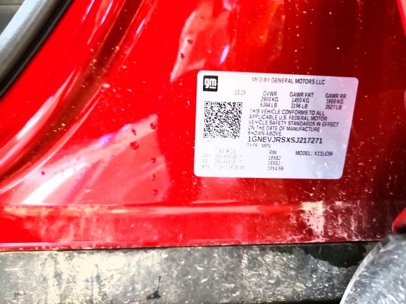 Aukcja sprzedaży 2025 Chevrolet Traverse, vin: 1GNEVJRSXSJ217271, numer aukcji: 58328706