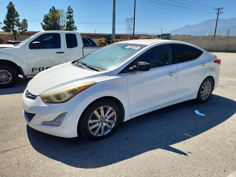 57863136 :رقم المزاد ، 5NPDH4AE6EH507846 vin ، 2014 Hyundai Elantra مزاد بيع