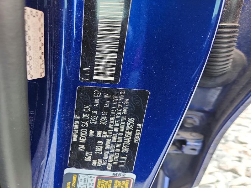 Продаж на аукціоні авто 2021 Kia Forte, vin: 3KPF34AD6ME382509, номер лоту: 55517536
