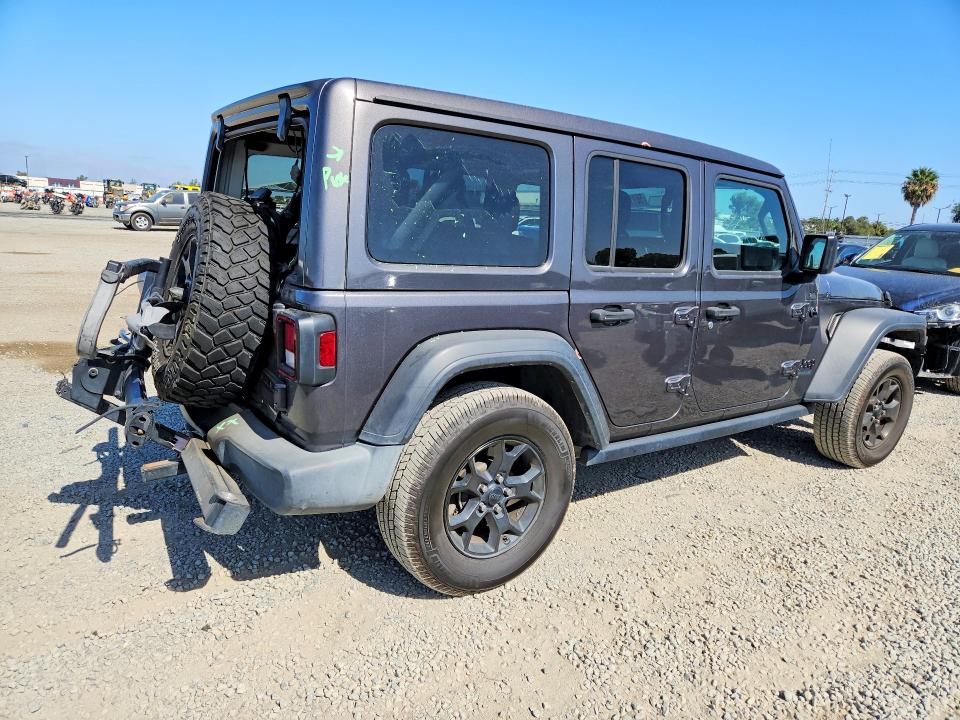 Auction sale of the 2021 Jeep Wrangler Unlimited, vin: 1C4HJXDM4MW596819, lot number: 56110516