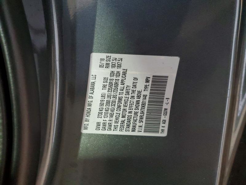 Продаж на аукціоні авто 2019 Honda Odyssey, vin: 5FNRL6H7XKB011448, номер лоту: 56152456
