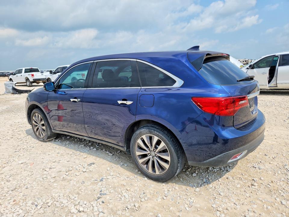 58440636 :رقم المزاد ، 5FRYD3H43FB011082 vin ، 2015 Acura Mdx مزاد بيع