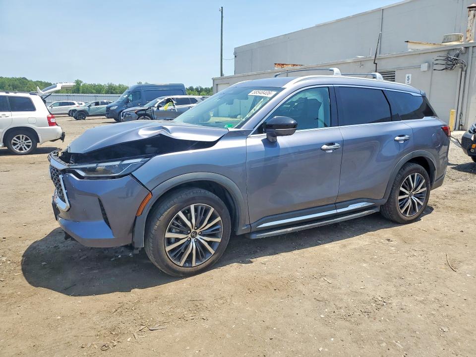 58548406 :رقم المزاد ، 5N1DL1GSXNC332860 vin ، 2022 Infiniti Qx60 مزاد بيع