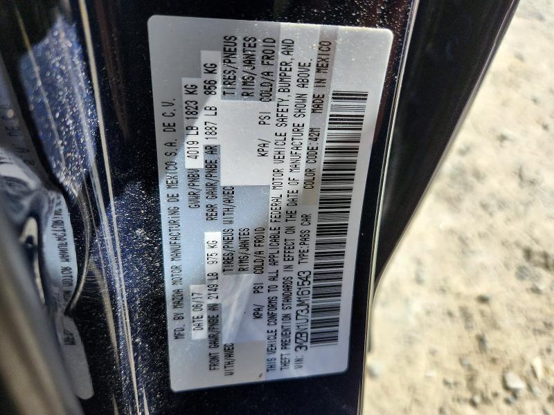 Продажа на аукционе авто 2018 Mazda 3, vin: 3MZBN1U73JM161543, номер лота: 55905296