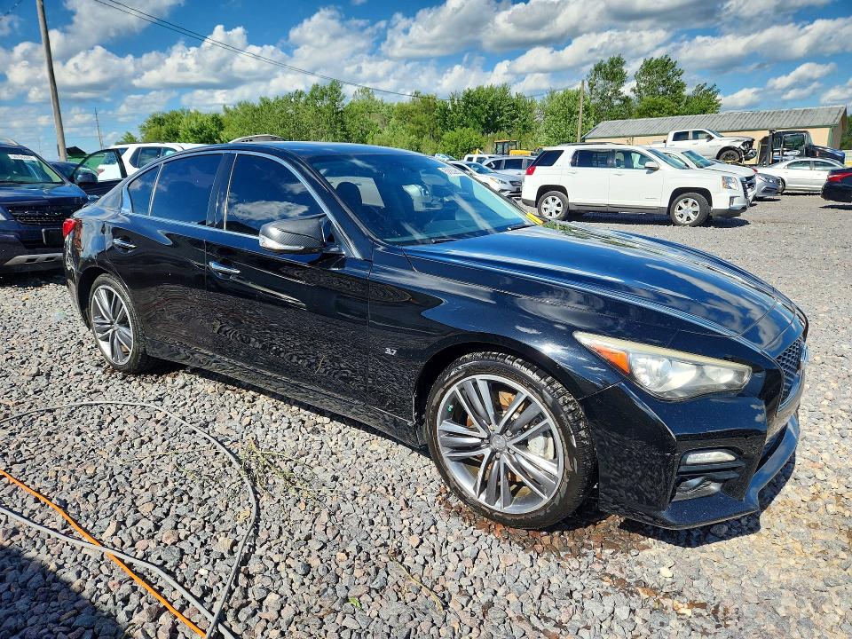 Продаж на аукціоні авто 2014 Infiniti Q50, vin: JN1BV7AR9EM684906, номер лоту: 57232816