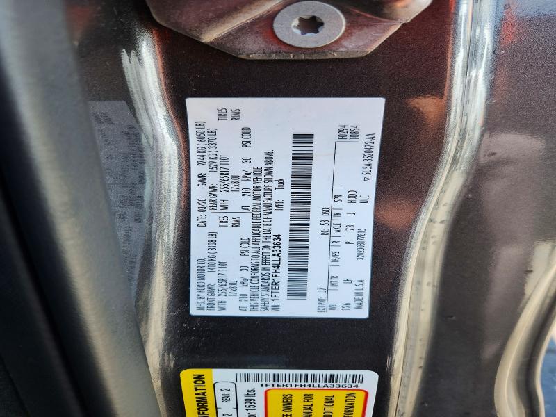 Aukcja sprzedaży 2020 Ford Ranger, vin: 1FTER1FH4LLA33634, numer aukcji: 55941486
