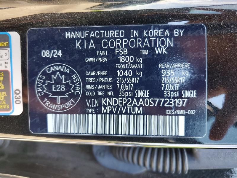 Продажа на аукционе авто 2025 Kia Seltos, vin: KNDEP2AA0S7723197, номер лота: 58222876