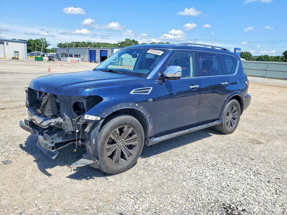 2019 Nissan Armada მანქანა იყიდება აუქციონზე, vin: JN8AY2NC9K9585000, აუქციონის ნომერი: 58384406