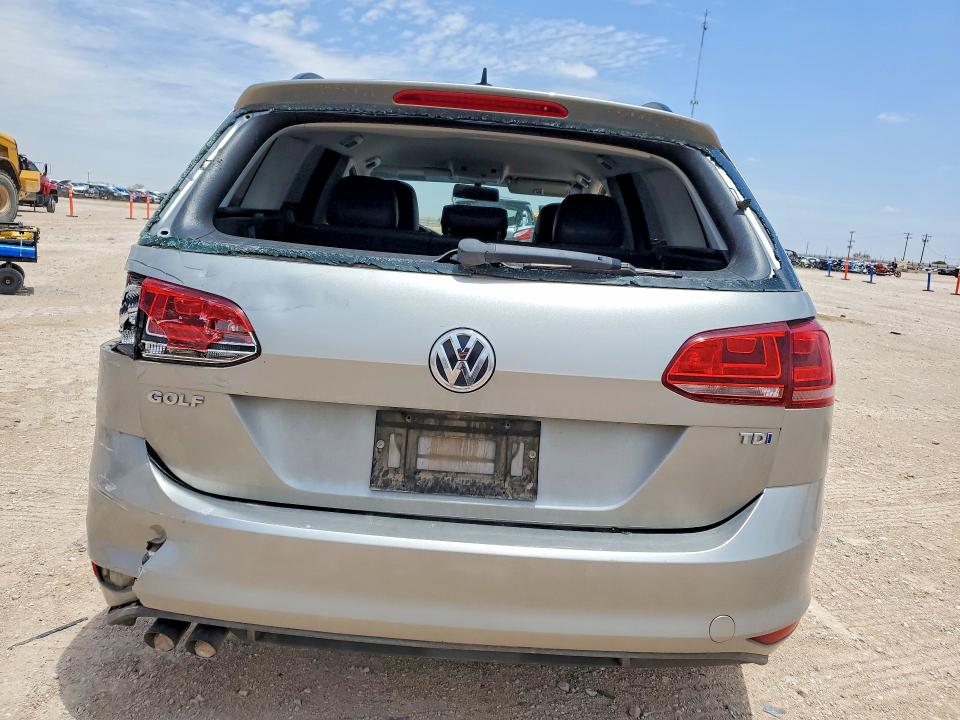 59370596 :رقم المزاد ، 3VWCA7AU5FM508875 vin ، 2015 Volkswagen Golf Sportwagen مزاد بيع