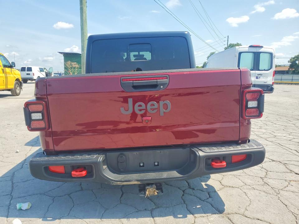 2021 Jeep Gladiator მანქანა იყიდება აუქციონზე, vin: 1C6JJTBG4ML592866, აუქციონის ნომერი: 58485816