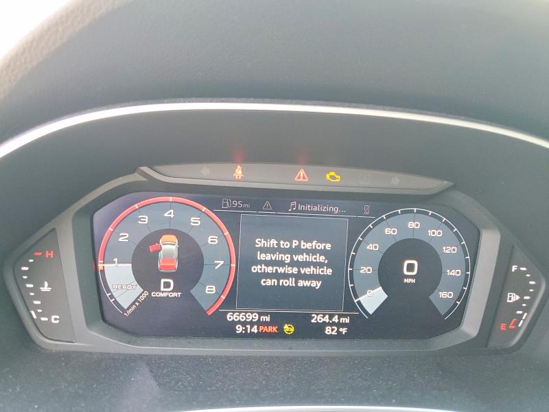 56586756 :رقم المزاد ، WA1DECF33M1098019 vin ، 2021 Audi Q3 مزاد بيع