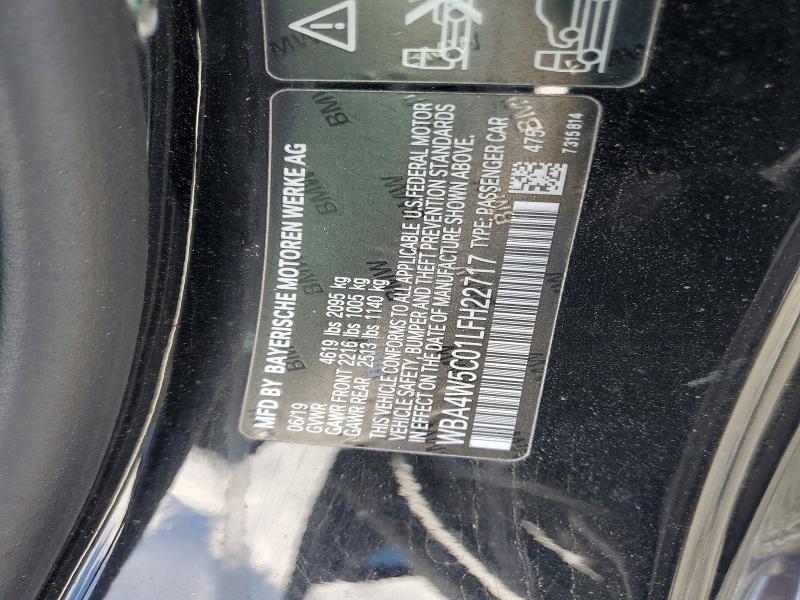 Продаж на аукціоні авто 2020 Bmw 430xi, vin: WBA4W5C01LFH22717, номер лоту: 55944436