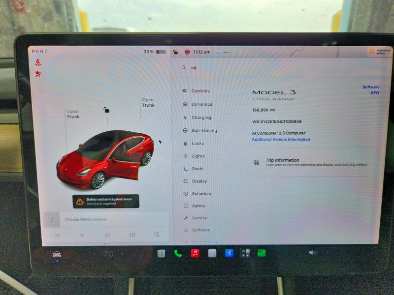 Aukcja sprzedaży 2018 Tesla Model 3, vin: 5YJ3E1EA6JF026949, numer aukcji: 58208746
