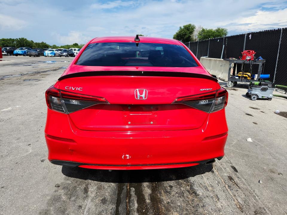 2022 Honda Civic მანქანა იყიდება აუქციონზე, vin: 2HGFE2F57NH533557, აუქციონის ნომერი: 57870206
