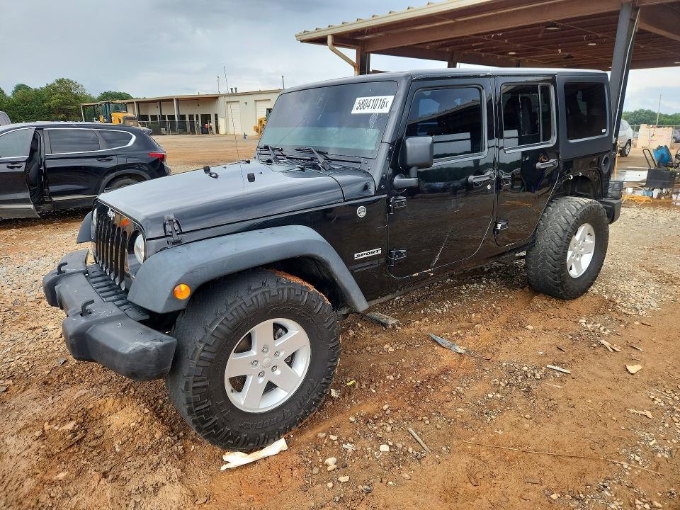 2018 Jeep Wrangler Unlimited მანქანა იყიდება აუქციონზე, vin: 1C4BJWDG9JL910813, აუქციონის ნომერი: 58041016
