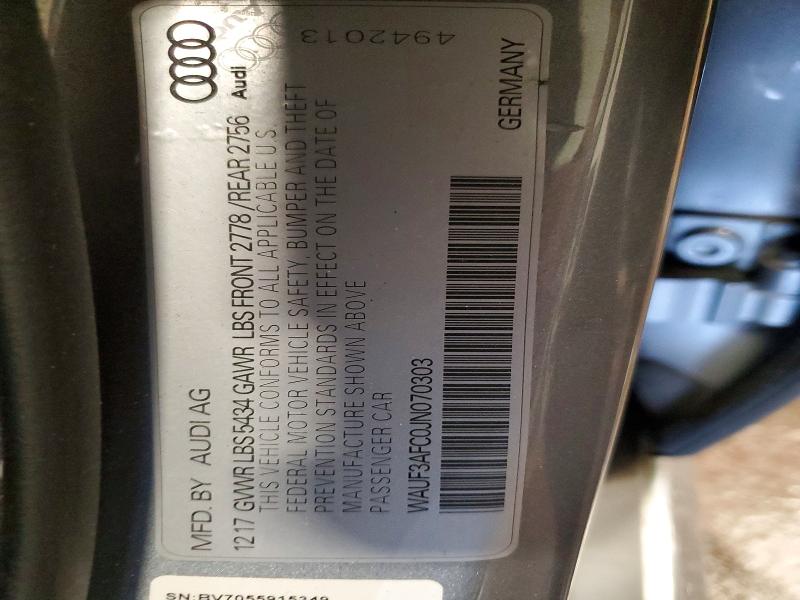Продажа на аукционе авто 2018 Audi A6, vin: WAUF3AFC0JN070303, номер лота: 58973536