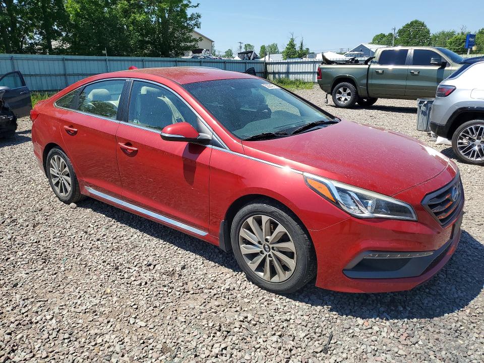 Продажа на аукционе авто 2017 Hyundai Sonata, vin: 5NPE34AF5HH543950, номер лота: 56264976