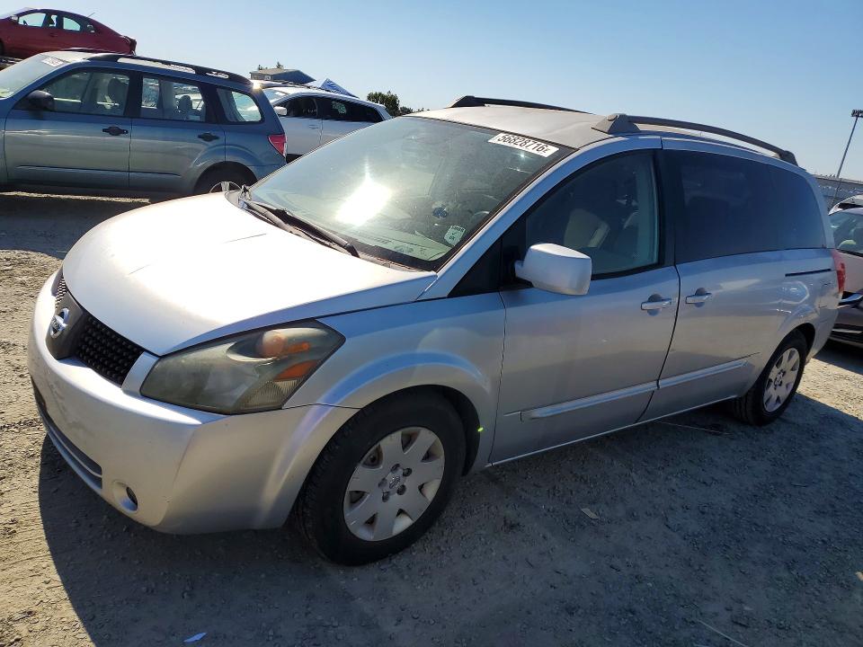 56828716 :رقم المزاد ، 5N1BV28U95N132189 vin ، 2005 Nissan Quest مزاد بيع